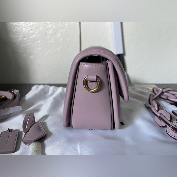 NWOT Coach Quilted Studio 19 light purple - Picture 7 of 16